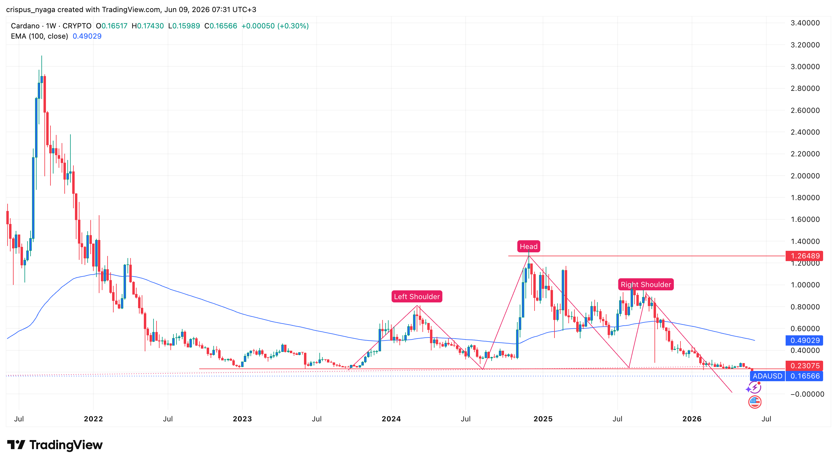 cardano price